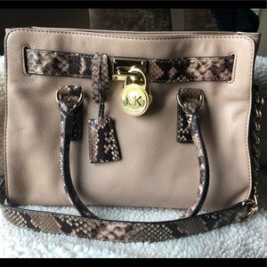 Michael Kors Hamilton Satchel Bag